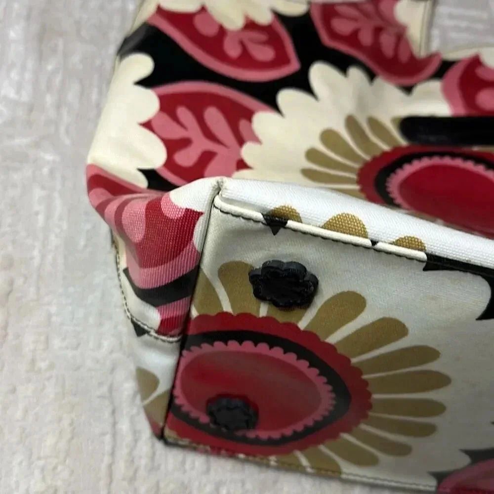 Brighton Floral Beach Tote Shoulder Bag - Picture 8 of 16